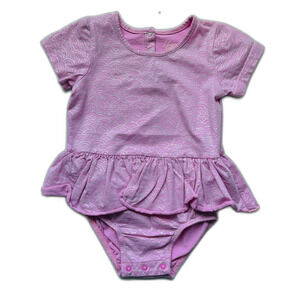 Egg New York Maisie Romper Pink Metallic Size 24 months